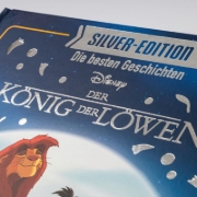Buchcover und Innenansicht für das Buch: Disney Silver-Edition: Das große Buch mit den besten Geschichten - König der Löwen