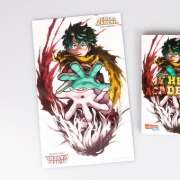 Buchcover und Innenansicht für das Buch: Boku no Hero Academia