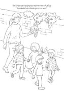 Buchcover und Innenansicht für das Buch: Conni Gelbe Reihe (Beschäftigungsbuch): Mein Kita-Mal- und Bastelblock