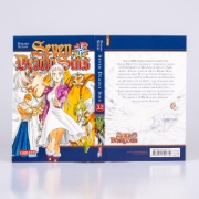 Buchcover und Innenansicht für das Buch: Nanatsu no Taizai