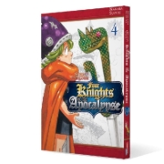 Buchcover und Innenansicht für das Buch: Mokushiroku no yonkishi