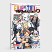 Buchcover und Innenansicht für das Buch: Fairy Tail: 100 Years Quest
