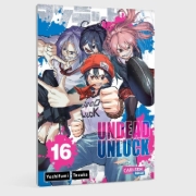 Buchcover und Innenansicht für das Buch: Undead Unluck