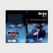 Buchcover und Innenansicht für das Buch: Die drei ???: Das Kabinett des Zauberers