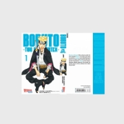 Buchcover und Innenansicht für das Buch: Boruto -Two Blue Vortex-