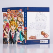 Buchcover und Innenansicht für das Buch: Nanatsu no Taizai