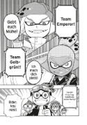 Buchcover und Innenansicht für das Buch: Splatoon
