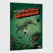 Buchcover und Innenansicht für das Buch: Der Hafen der Geheimnisse 4: Die rätselhaften Teufelswirbel