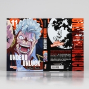 Buchcover und Innenansicht für das Buch: Undead Unluck