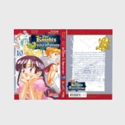 Buchcover und Innenansicht für das Buch: Mokushiroku no yonkishi
