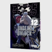Buchcover und Innenansicht für das Buch: Undead Unluck