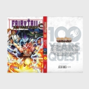 Buchcover und Innenansicht für das Buch: Fairy Tail: 100 Years Quest