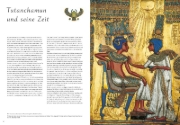 Buchcover und Innenansicht für das Buch: Tutanchamun