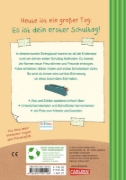 Buchcover und Innenansicht für das Buch: Schlau für die Schule: Hurra! Dein erster Schultag
