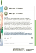 Buchcover und Innenansicht für das Buch: CUCKOO NO IINAZUKE