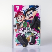 Buchcover und Innenansicht für das Buch: Splatoon