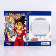 Buchcover und Innenansicht für das Buch: Nanatsu no Taizai