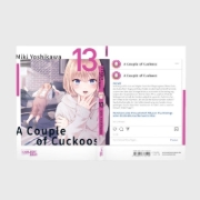 Buchcover und Innenansicht für das Buch: Cuckoo no Iinazuke