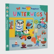 Buchcover und Innenansicht für das Buch: Baby Pixi (unkaputtbar) 107: Mein Baby-Pixi-Buggybuch: Unterwegs