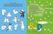 Buchcover und Innenansicht für das Buch: Kritzelspaß von A bis Z