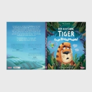 Buchcover und Innenansicht für das Buch: Der achtsame Tiger 2: So ein Kuddelmuddel
