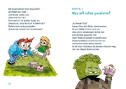 Buchcover und Innenansicht für das Buch: Minecraft 7: Skelette - bis die Knochen klappern!