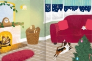 Buchcover und Innenansicht für das Buch: Mein Katzen-Stickerheft