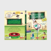 Buchcover und Innenansicht für das Buch: Die unlangweiligste Schule der Welt. Geheime Pause 2: Der Witze-König