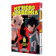 Buchcover und Innenansicht für das Buch: Boku no Hero Academia