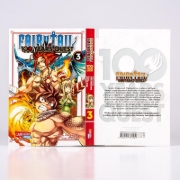 Buchcover und Innenansicht für das Buch: Fairy Tail: 100 Years Quest