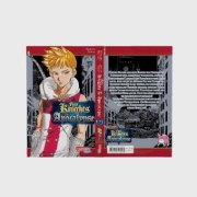 Buchcover und Innenansicht für das Buch: Mokushiroku no yonkishi