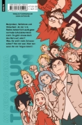 Buchcover und Innenansicht für das Buch: Boku no Hero Academia: Team Up Mission