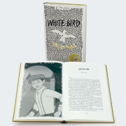 Buchcover und Innenansicht für das Buch: White Bird