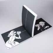 Buchcover und Innenansicht für das Buch: Die Känguru-Comics 1: Also ICH könnte das besser