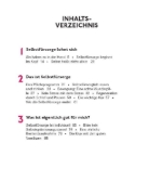 Buchcover und Innenansicht für das Buch: Self Care - sei gut zu dir