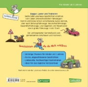 Buchcover und Innenansicht für das Buch: LESEMAUS Sonderbände: Bagger, Laster und Traktoren  - Alles über Fahrzeuge