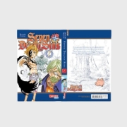 Buchcover und Innenansicht für das Buch: Nanatsu no Taizai