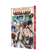 Buchcover und Innenansicht für das Buch: Fairy Tail: 100 Years Quest