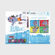 Buchcover und Innenansicht für das Buch: ZOZOZO ZOMBIE-KUN