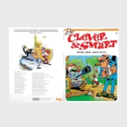 Buchcover und Innenansicht für das Buch: Mortadelo y Filemón. ¡A las Armas!