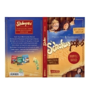 Buchcover und Innenansicht für das Buch: Schokuspokus: Doppelband. Enthält die Bände: Der geheime Kakaoklau (Band 1), Wahnsinnig vanillig (Band 2)