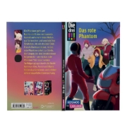 Buchcover und Innenansicht für das Buch: Die drei !!! 52: Das rote Phantom