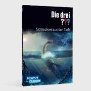 Buchcover und Innenansicht für das Buch: Die drei ???: Schrecken aus der Tiefe