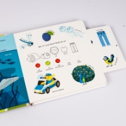 Buchcover und Innenansicht für das Buch: Kennst du die Farben?