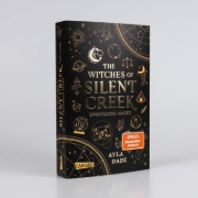 Buchcover und Innenansicht für das Buch: The Witches of Silent Creek 1: Unendliche Macht
