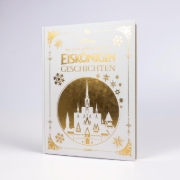 Buchcover und Innenansicht für das Buch: Disney: Das große goldene Buch der Eiskönigin-Geschichten
