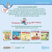 Buchcover und Innenansicht für das Buch: LESEMAUS 170: Unsere neue kunterbunte Familie