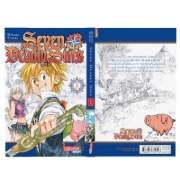 Buchcover und Innenansicht für das Buch: Nanatsu no Taizai