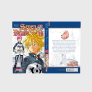 Buchcover und Innenansicht für das Buch: Nanatsu no Taizai