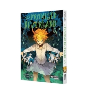 Buchcover und Innenansicht für das Buch: Yakusoku no Neverland